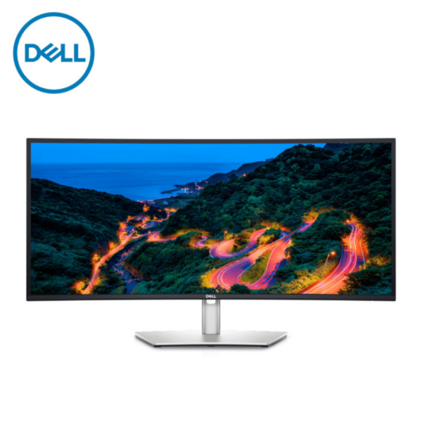 Second image of Dell UltraSharp U3423WE 34" WQHD IPS Curved Monitor ( Speaker, USB-C Hub, HDMI, DisplayPort, 3Yrs Wrty )