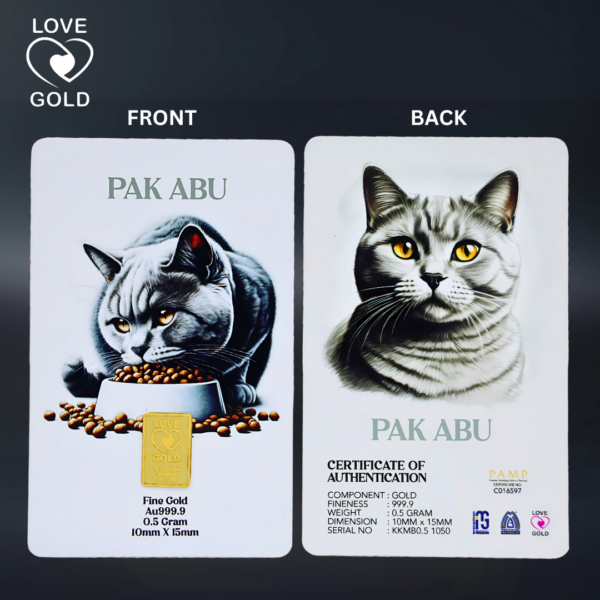 Gold Bar - Cat Series