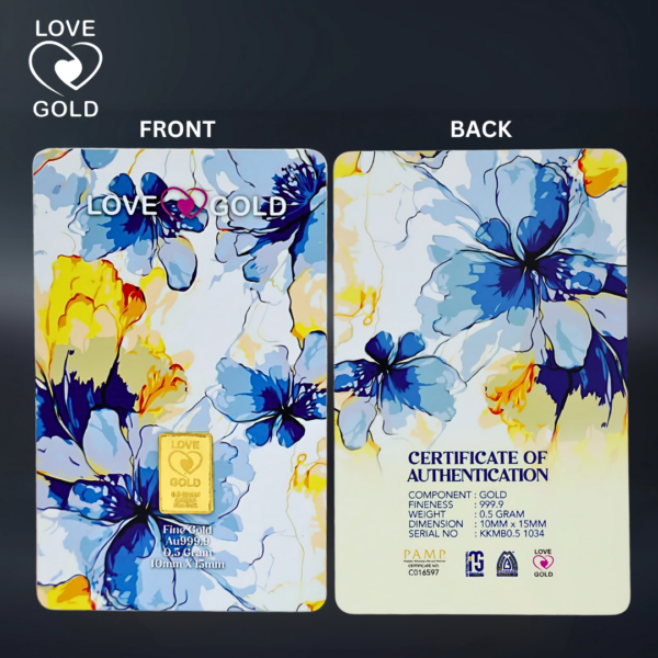 Second image of Gold Bar - Batik Series