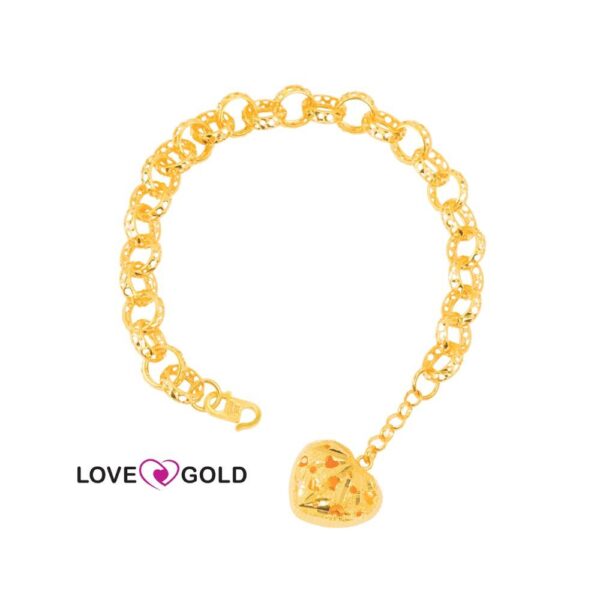 RANTAI TANGAN KENDI GANTUNG LOVE