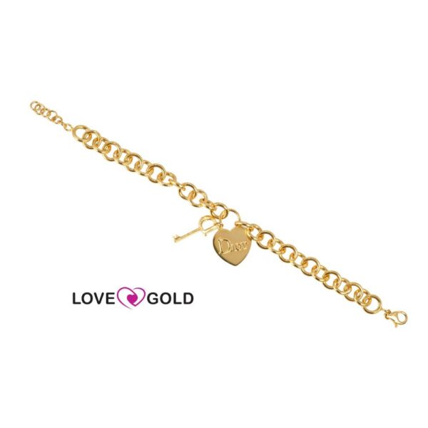 RANTAI TANGAN  KEY DIOR HIGH POLISH