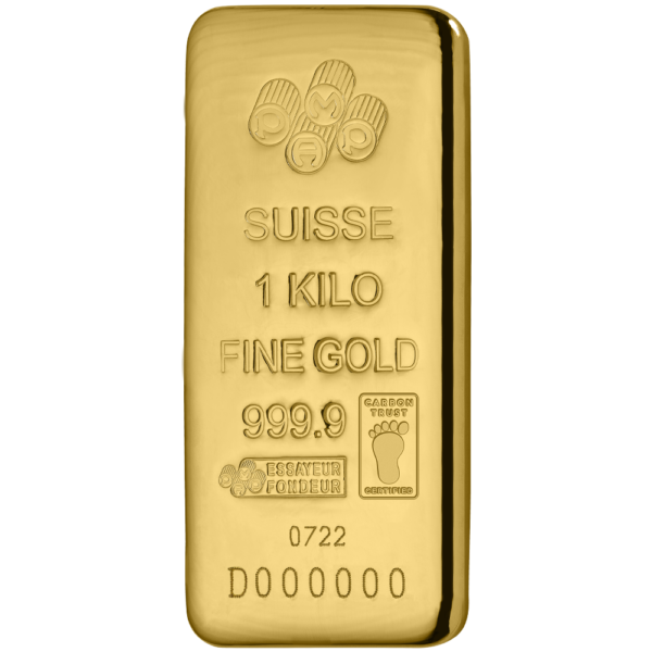 999.9 Gold Cast Bar
