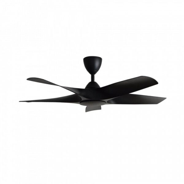 Alkova AXIS 5B/48 MATT BLACK Ceiling Fan 48" 5 Blades Matt Black