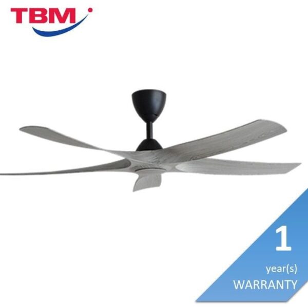 Second image of Alkova AXIS 5B/56 GREY WOOD Ceiling Fan 56" 5 Blades Grey Wood