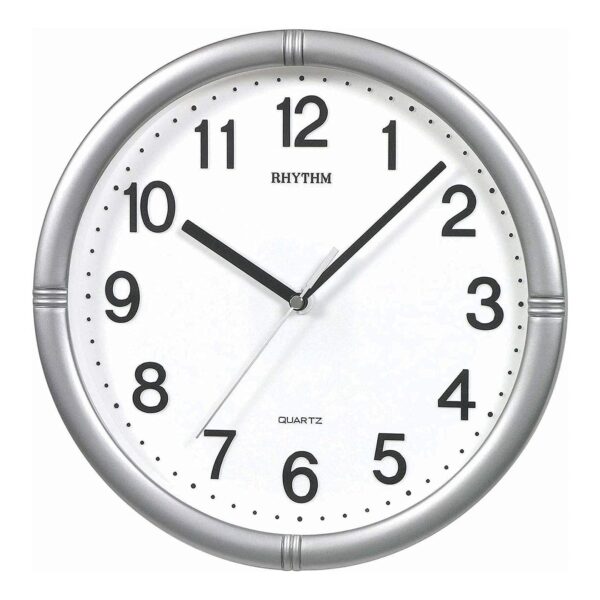 Rhythm Wall Clock 3D Numerals RTCMG434BR19
