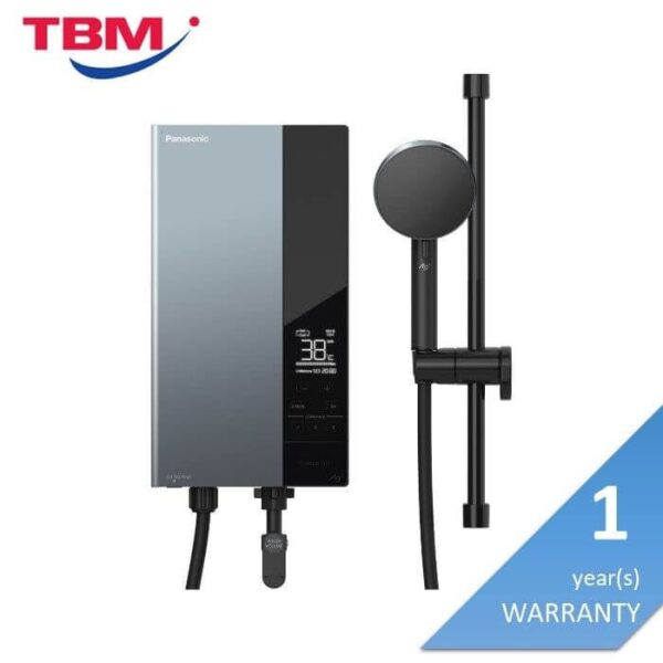 Second image of Panasonic DH-3UD1MZ Home Shower Digital W/O Pump 3.6KW Dark Metallic Navy