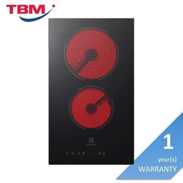 Second image of Electrolux EHC325BA Built-In Ceramic Hob 2 Cooking Zones