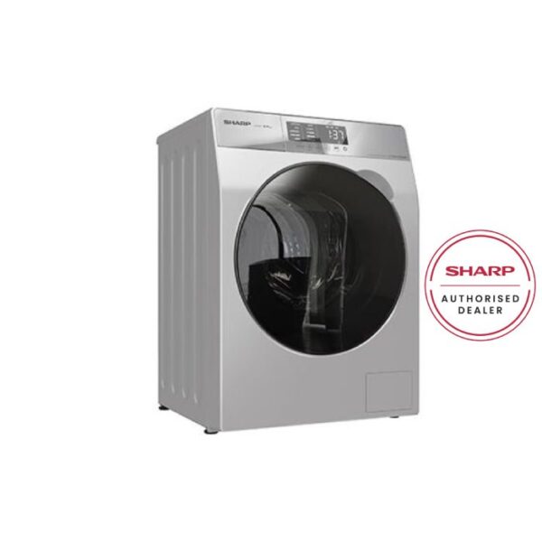 Sharp ESFK852EMW Front Load Washer J-Tech Inverter Knobless Touch Control Panel 8.5 KG