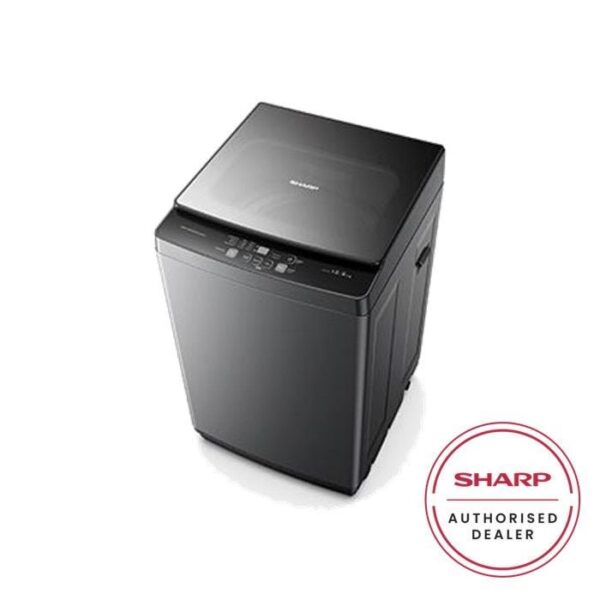 Sharp ESX1221 Top Load Washer LED Display Stainless Steel Tub 12.5 KG