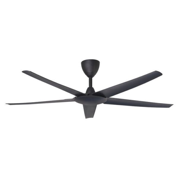 Alpha Cosa EX9 5B/56 MATT BLACK Ceiling Fan 56" 5 Blades DC Motor Matt Black