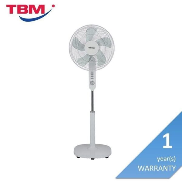 Second image of Toshiba F-LSA10(W)MY Stand Fan 16" (White)