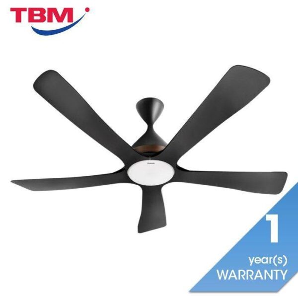 Second image of Panasonic F-M15GCVBKSH Ceiling Fan 60" 5 Blade LED WIFI