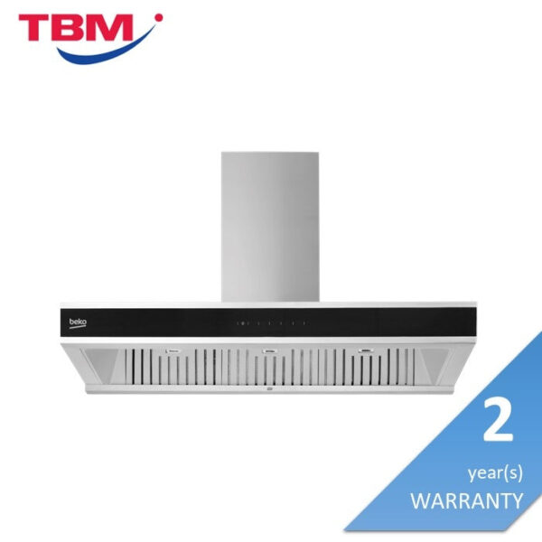 Second image of Beko HCB93041XB Cooker Hood Stainless Steel 1100M3/H