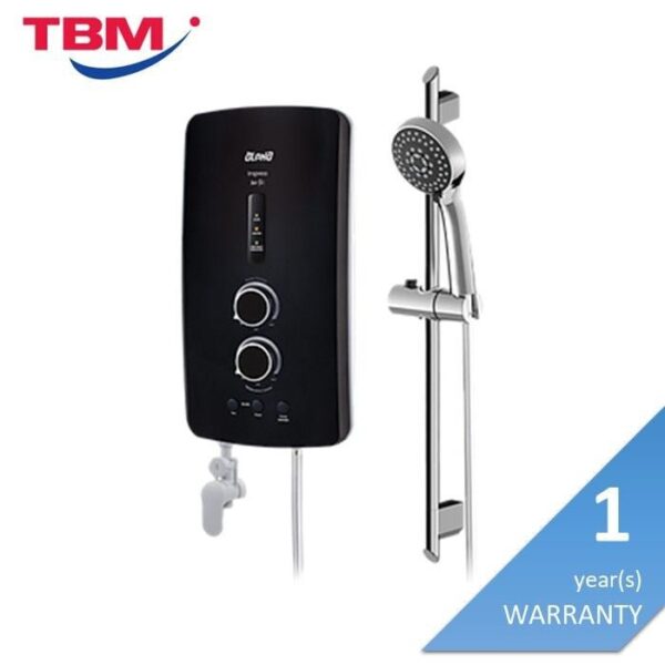 Second image of Alpha IM-9I MATTE BLACK (M-G11) Home Shower ELSD A. Test Dc Pump Matt Black
