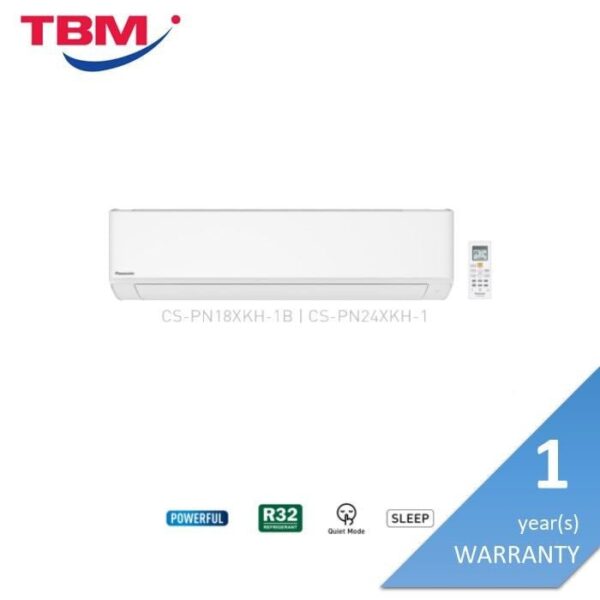 Second image of [2.0HP][Non-Inverter] Panasonic CS-PN18XKH-1B Air Conditioner 2.0HP Standard Gas R32