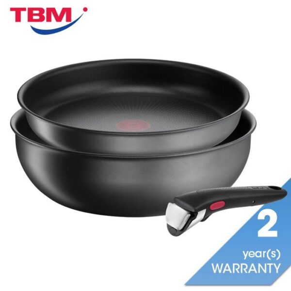 Second image of Tefal L76190 Ingenio Daily Chef 3pcs Set (FP24+WP26+Basic Handle)