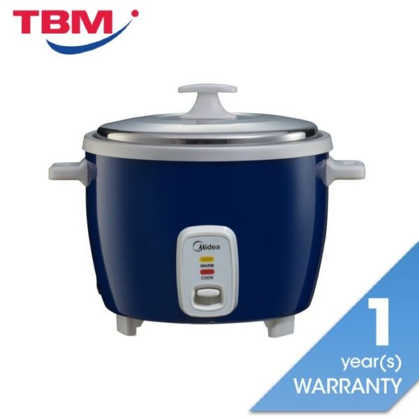 Second image of MIDEA MR-GM10SDA-B CONVENTIONAL RICE COOKER 1.0L BLUE