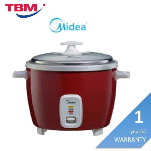Second image of MIDEA MR-GM10SDA-R CONVENTIONAL RICE COOKER 1.0L RED