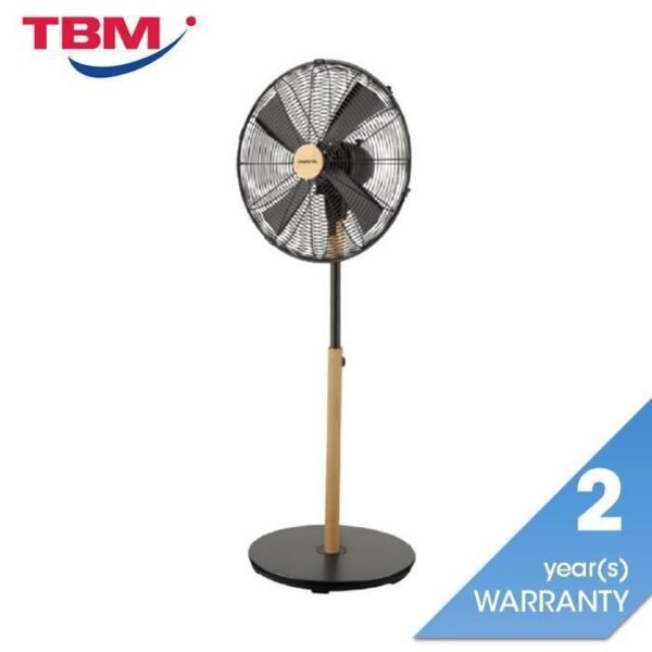 Second image of Mistral MSF1615M Stand Fan 16" Color Black & Wood