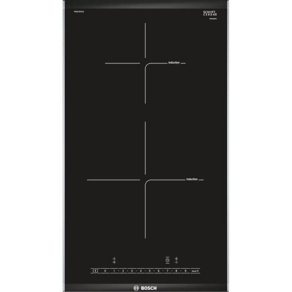 Bosch PIB375FB1E Domino Hobs 30Cm Induction Ceramic Hob 2 Zones