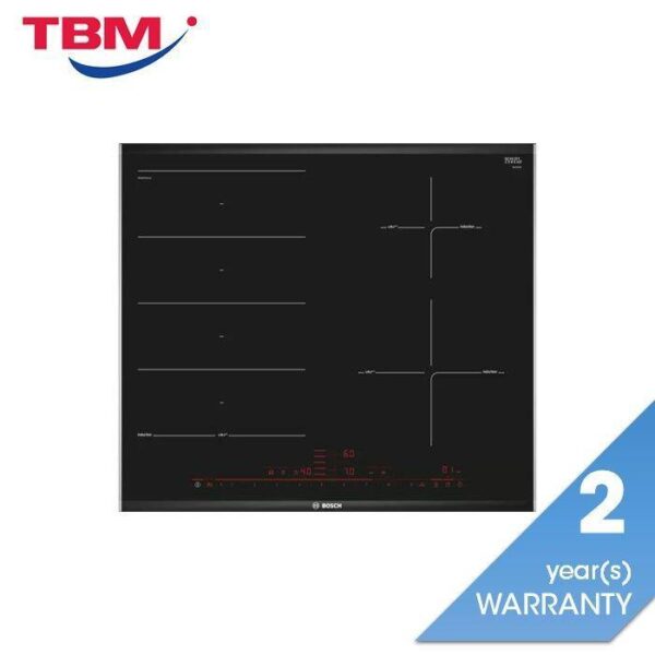 Second image of Bosch PXE675DC1E Electric Hobs 60Cm Induction Ceramic Hob 3 Zones
