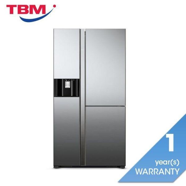 Second image of Hitachi R-M820AGP4MX MIR Fridge 3 Doors G651L Inverter Ice Dispenser Auto Door Mirror