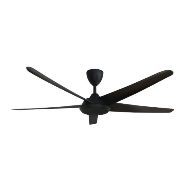 Alkova RACER 5B/60 MATT BLACK Ceiling Fan 60" 5 Blades Matt Black