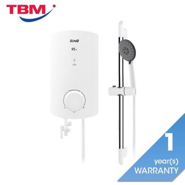 Second image of Alpha RS-E Home Shower Double Relay ELSD Without Pump White