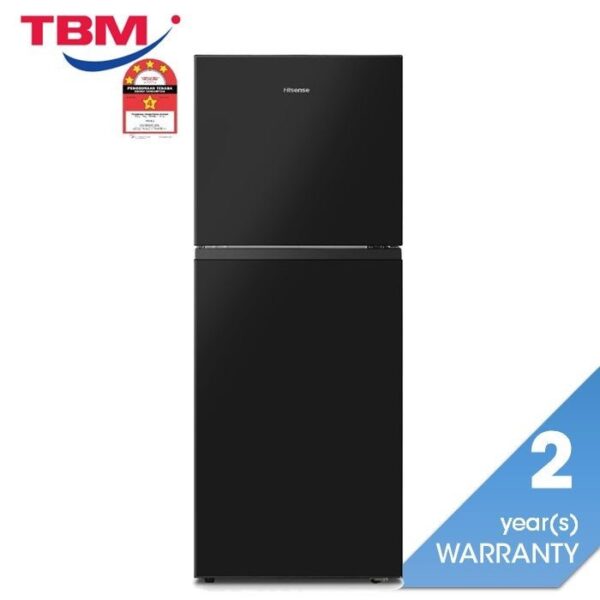 Second image of Hisense RT328N4ABN 2 Doors Fridge G320L Black Metal