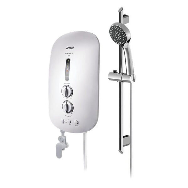 Alpha SMART 18I IVORY WHITE (M-G11) Home Shower ELCB A. Test DC Pump White