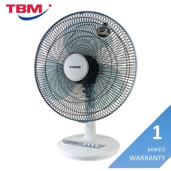 Second image of Khind TF168SE Table Fan 16" Winter Grey
