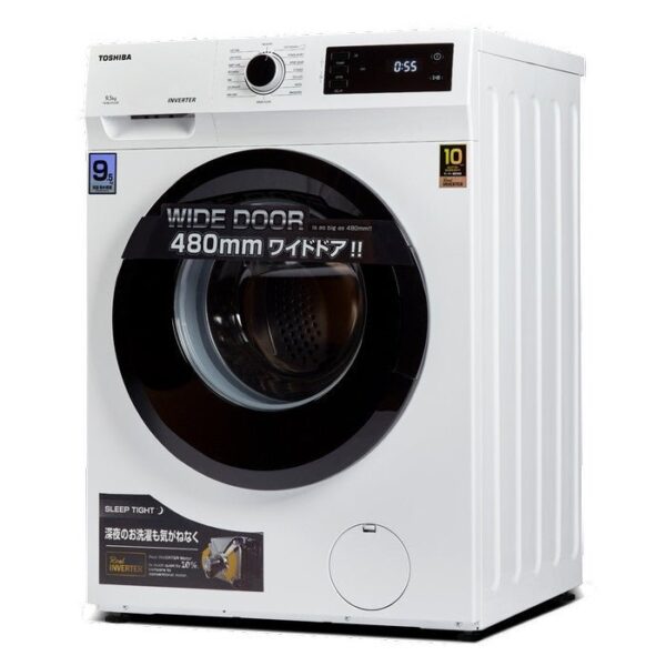 Toshiba TW-BK105S2M Front Load Washer Inverter 9.5 kg White