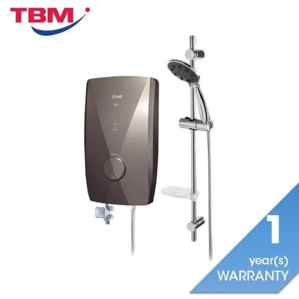 Second image of Alpha V10I OLIVE Home Shower Double Relay Elsd With Dc Pump Olive