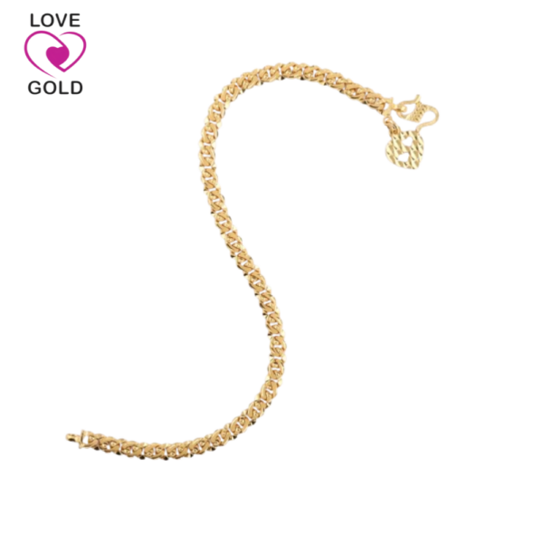 Rantai Tangan Dunhill Mata - Gold Bracelets